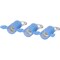 Panduit Ring Terminal, #8 Stud Size, 14 AWG, 600 V, Nylon Insulated, Blue, Crimp Termination Only, 3000 PK PNF14-8R-3K - alternate 4